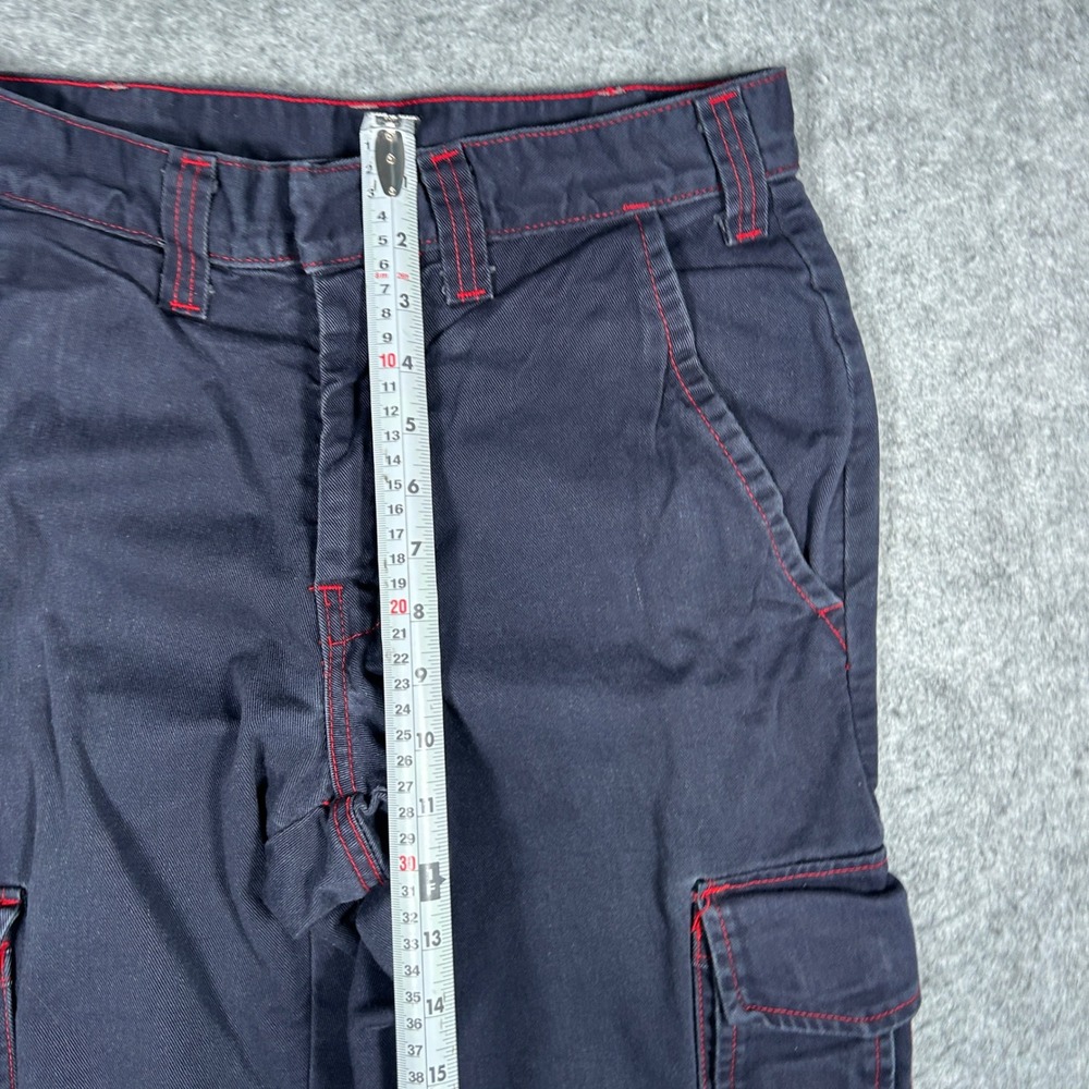 Big Bill FR Cargo Pants Mens 30x30 Navy Blue Westex UltraSoft Flame Resistant - Picture 4 of 16
